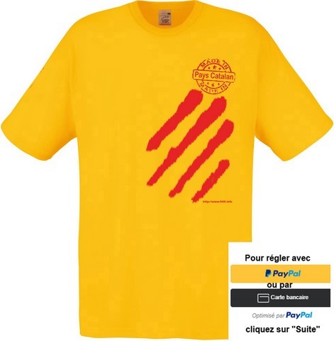 Tee shirt catalan Mad in pays catalan